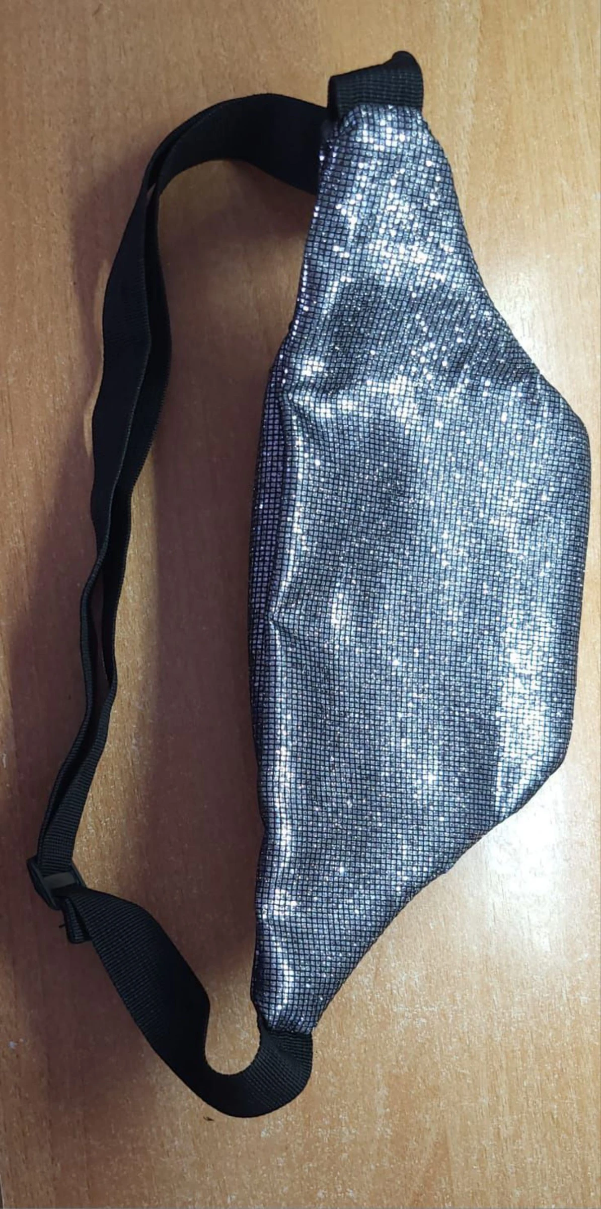 ✨ Bolsa de cintura brilhante com vários compartimentos – photo 3